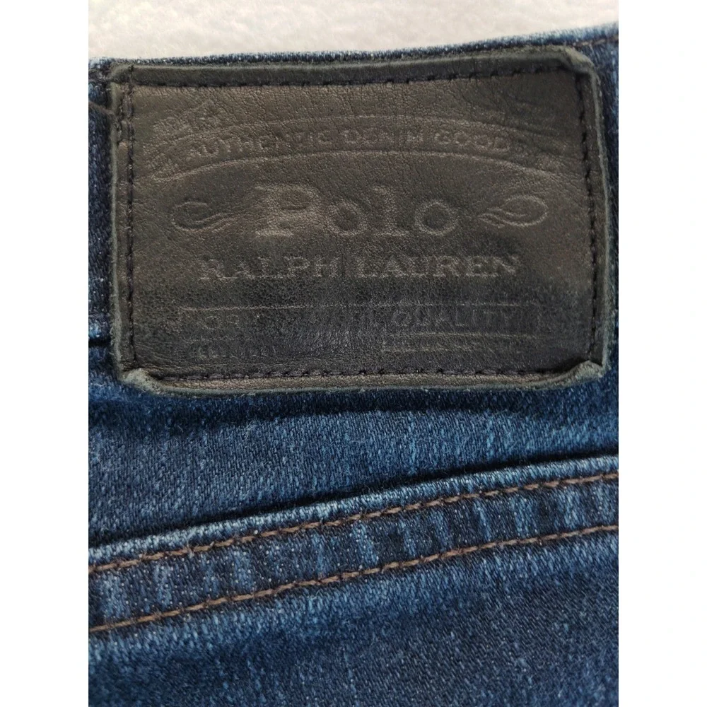 Polo Ralph Lauren Jeans Mens 40x30 (Fits 40x29) Hampton Relaxed Straight Blue